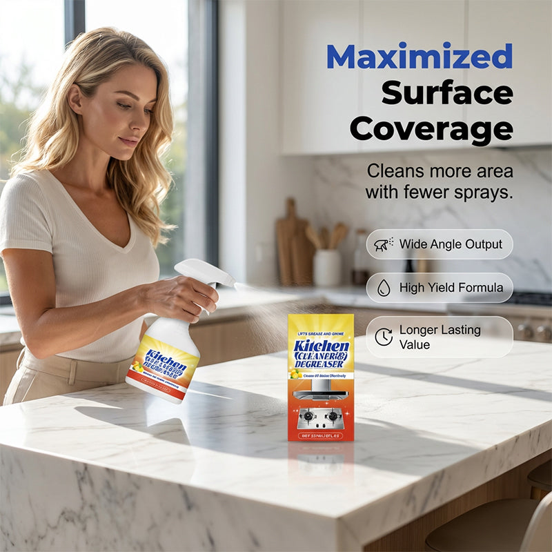 Spray nettoyant et dégraissant puissant pour la cuisine