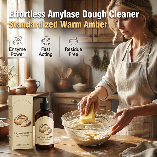 Nettoyant pour pâtes à base d'enzyme amylase