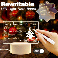 Ensemble de tablette de dessin réinscriptible avec éclairage LED