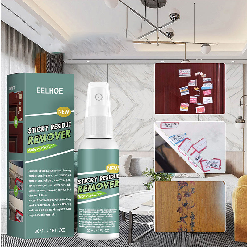Spray dissolvant de colle portable