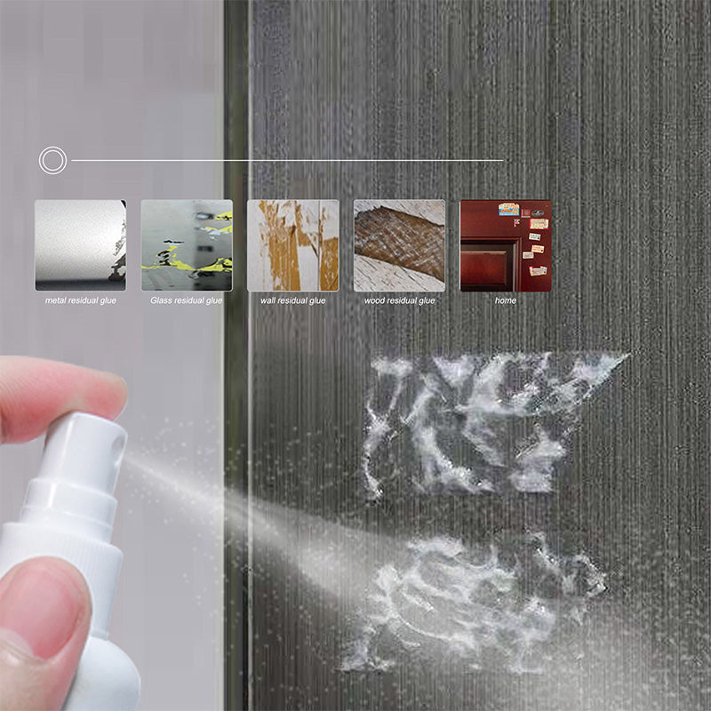 Spray dissolvant de colle portable