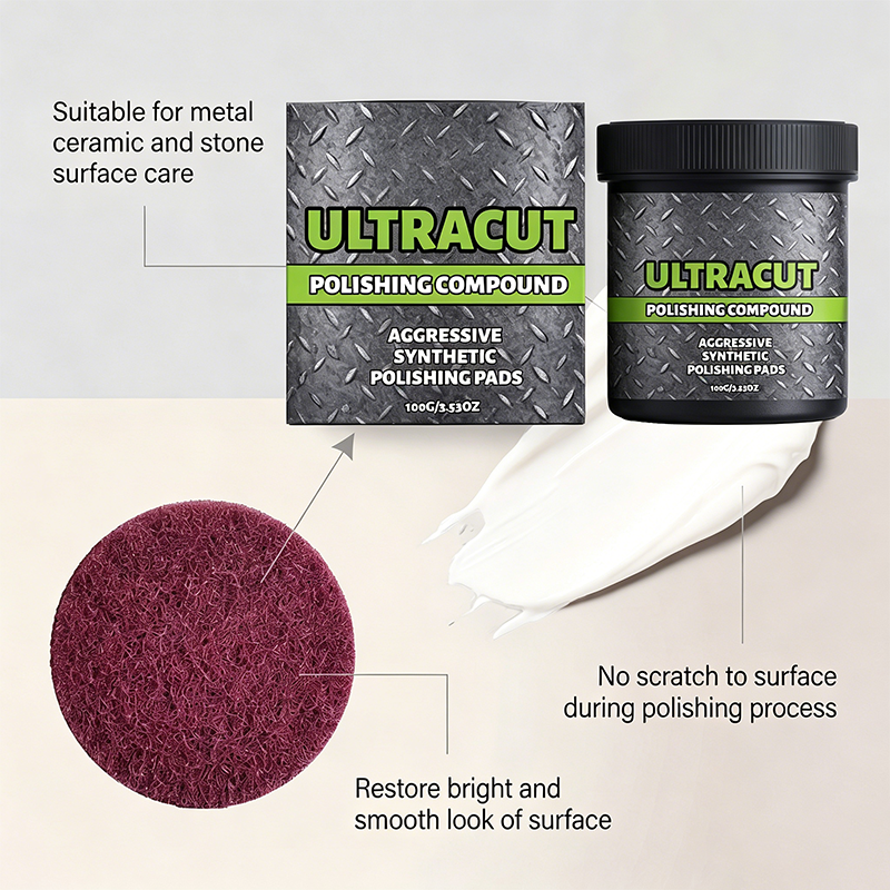 ✅En provenance directe du fabricant💥Produit de polissage tout-en-un pour la restauration des surfaces, avec tampon