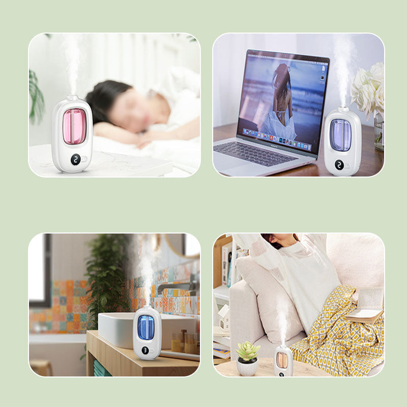 🌬️ 50 % DE RÉDUCTION EN CE MOMENT ! 🌸Diffuseur d'Aromathérapie Automatique – Silencieux, Diffusion Régulière & Ambiance Parfumée🏡