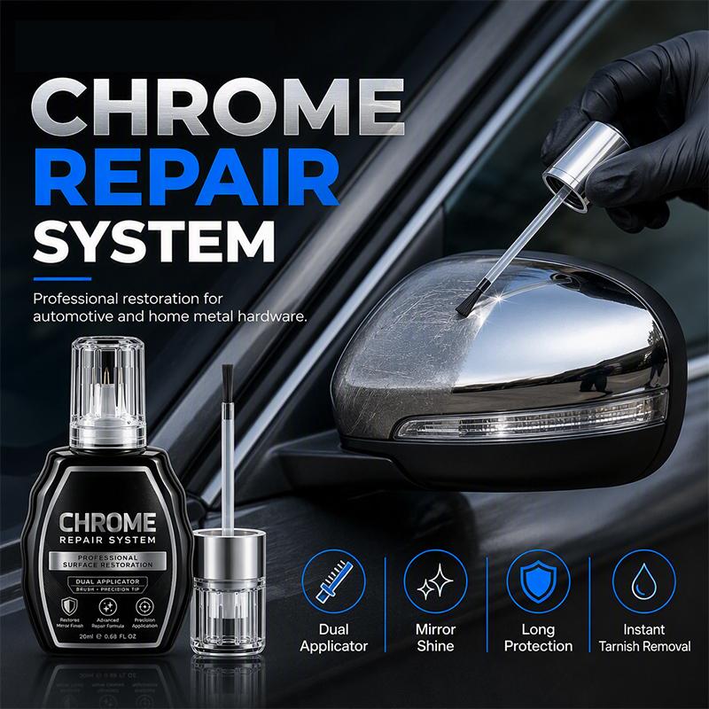 🖊️ ACHETEZ 1, OBTENEZ 1 GRATUIT! ✨ Stylo de réparation chromé – Restaure le métal & anti-corrosion ✨