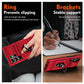 📱 Samsung-etui med kortholder og magnetisk ringstativ