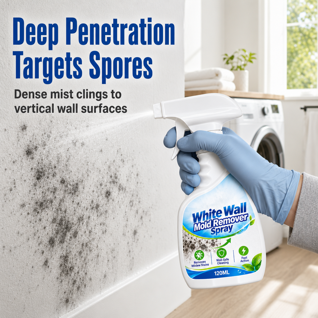 Spray anti-moisissure pour murs à action rapide